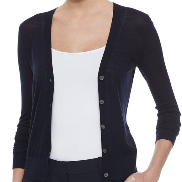 Theory Didas Evian Stretch Cardigan - Picture 2 of 5